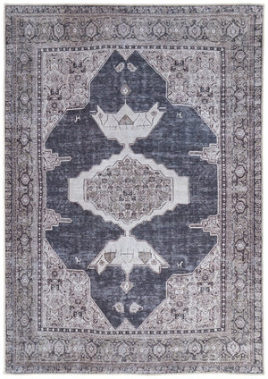 Feizy Rugs Percy Transitional Medallion Area Rug - Durable, Machine Washable Design For Effortless Style And Care Gray,Ivory,Taupe Polyester,Cotton,Viscose Prc39pbfchlivyg22