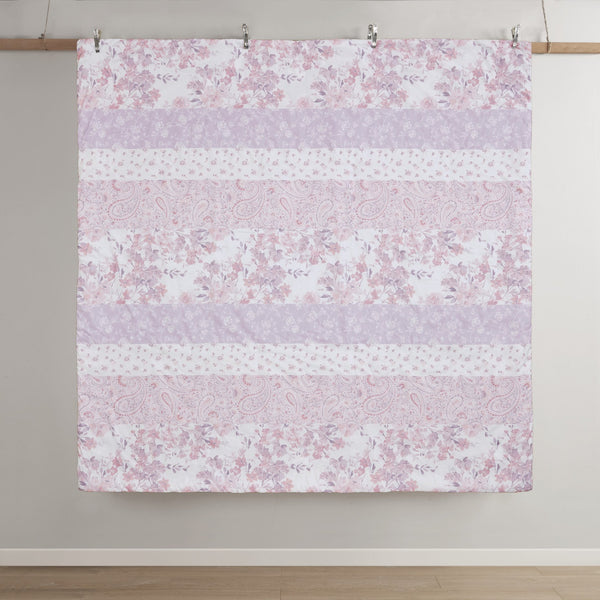 English Elm 2PCS Washed Microfiber Twin/Twin XL Comforter Set with Plush Poly Fill and Soft Standard Sham Pair Pink 11.42 L x 9.45 W x 3.15 H B035P341215