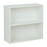 OSP Home Furnishings Prado 30" 2 Shelf Bookcase White