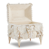 Boardwalk White Shell Jewelry Box