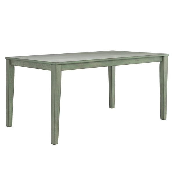 Homelegance By Top-Line Lorren 60-inch Rectangular Dining Table Green Rubberwood