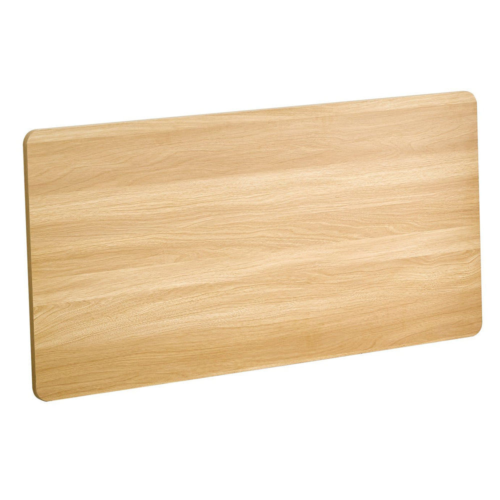 English Elm Laundry Wall-Mounted Folding Table 45x22 Burly Wood – Space-Saving, Durable 100lb Capacity Workbench W3875P389936