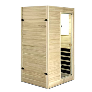English Elm Xy-909mb-l European Aspen Far Infrared Sauna with Bluetooth and Digital Controls W5628S00005