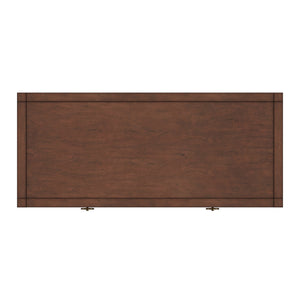 Homelegance By Top-Line Danika 2-Drawer Writing Desk Espresso MDF