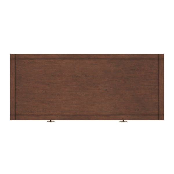 Homelegance By Top-Line Danika 2-Drawer Writing Desk Espresso MDF