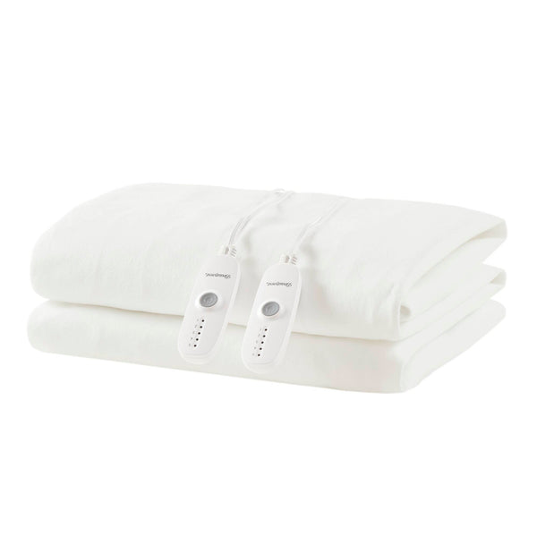 English Elm 1-Piece Full Heated Mattress Pad - Soft Polyester, 5-Setting Controller, Deep 15" Skirt For Comfort B035P408312