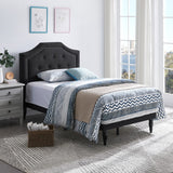 Christopher Knight Home® - Noble House - Elinor Contemporary Upholstered Twin Bed Platform