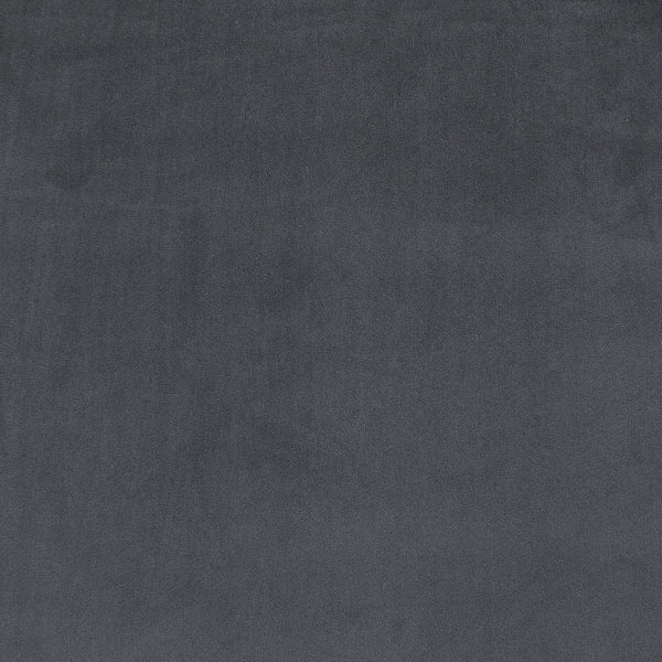 English Elm Luxe Dark Grey Kidney Sofa with Gold-Trim Arms, Diamond Quilting & Channel Tufting for Luxe Lounge B062P342726