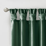 Madison Park Emilia Transitional Twist Tab Lined Window Curtain Panel MP40-8333 Green