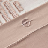 INK+IVY Ellipse Modern/Contemporary Cotton Jacquard Duvet Cover Set II12-1054 Blush