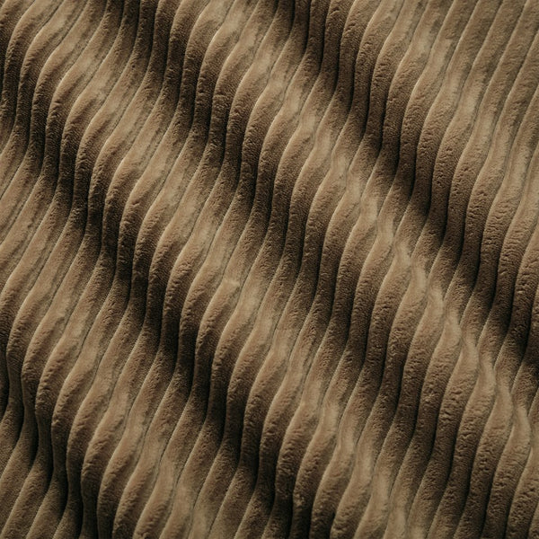 English Elm 117" Modern U-Shaped Modular Sectional Sofa - Luxurious Corduroy, Deep Seats, Movable Ottoman, No Assembly W714S01505