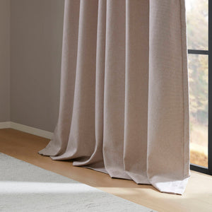 English Elm 2-pk 52x108 Inch Total Blackout Curtain Panels Noise Reducing Bedroom Theater Linen B035P496614