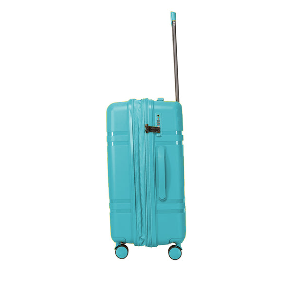 English Elm 6-piece Hard Shell Luggage Set Expandable Polypropylene Spinner Wheels Password Lock Travel T3292P330230