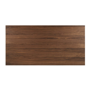 English Elm Christopher Knight Home® - DINING table solid wood and MDF farmhouse dining table 74.5" versatile large desk gaming surface farmhouse style durable design Walnut 60386.00