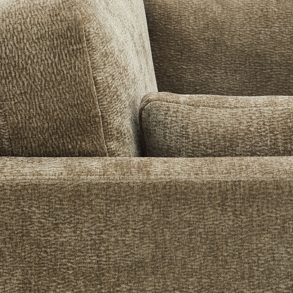 English Elm Chalco Mid-century Accent Chair Walnut Legs Polyester Upholstery Deep Foam Cushions Green B050P429147