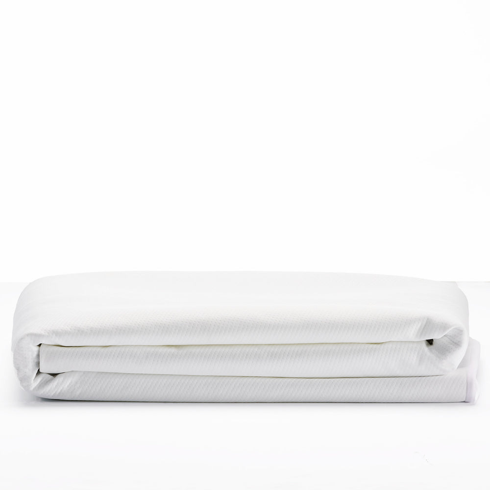 English Elm Christopher Knight Home® - OkiOki King Mattress Protector Cream White – Waterproof, Breathable, Plush Fit w/ Drawstring Up to 15" 69562.00-K