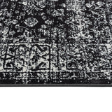 Madison Park Chadwick Global Inspired Distressed Vintage Persian Woven Area Rug MP35-8115 Black/Cream