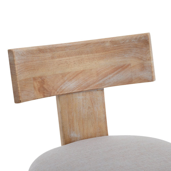 English Elm 27" Armless Counter Stools Set of 2 Padded Rubberwood Kitchen Island Seating N780P403744P