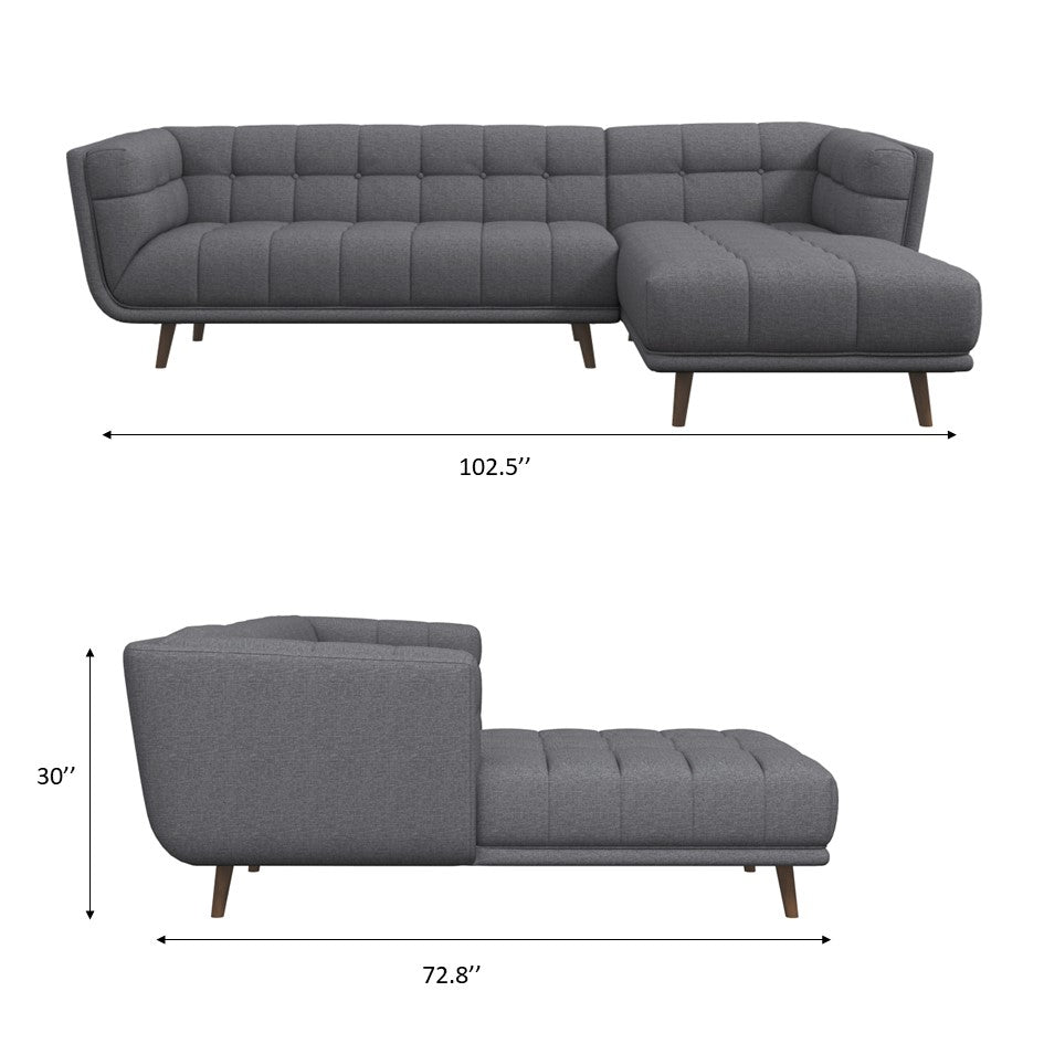 English Elm Addison Sectional Sofa - Thumbnail 5