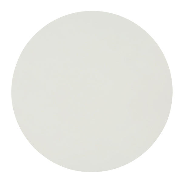 English Elm Loanna Round White Finish Coffee Table with Thickened Top, Durable Wood Blend, Modern Minimalist Style B2726S00080