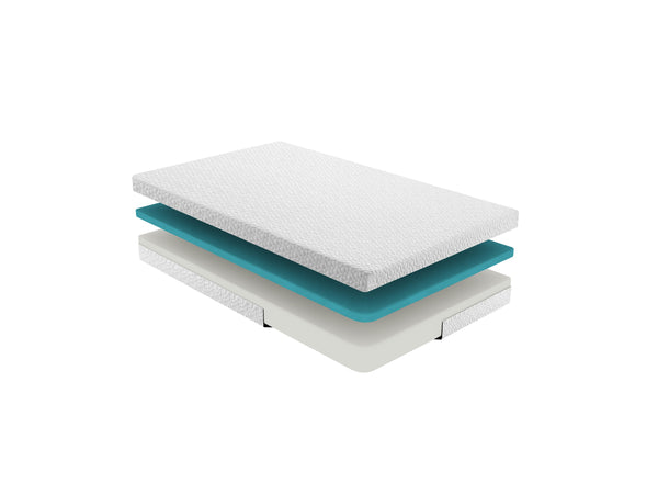 English Elm 6-inch Gel-Infused Memory Foam Twin Mattress with Tencel Cover, 6" Profile, Firm Support, Breathable Comfort B011P248239