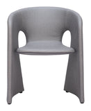 Rosyth Dining Chair Slate Gray 110124 Zuo Modern