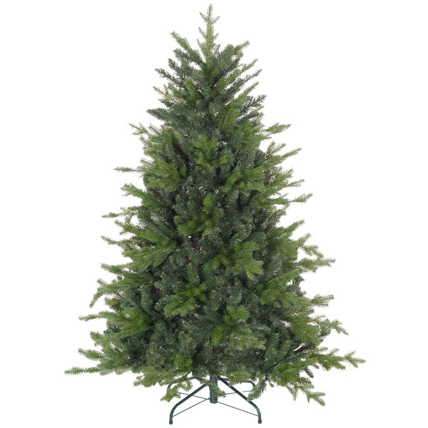 English Elm Homcom 5Ft Artificial Christmas Tree - 1309 Tips, Easy Assembly, Realistic Look For Festive Decor W2225P229374