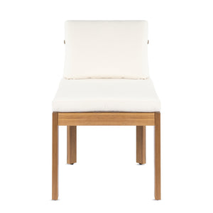 English Elm Acacia Wood Outdoor Dining Chairs Set of 4 Sculpted Back Patio Seating Cream,Teak N768P373124L_4
