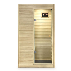 English Elm Xy-909mb-l European Aspen Far Infrared Sauna with Bluetooth and Digital Controls W5628S00005