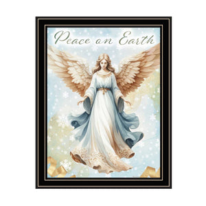 English Elm Trendy Decor 4u Angels Holiday 2 Piece Framed Canvas Art Set for Bedroom Walls B067P252302