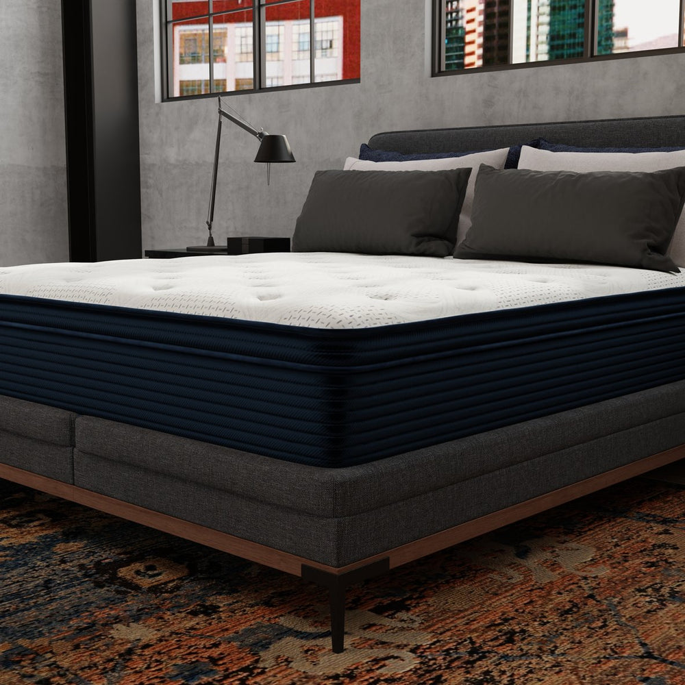 English Elm Hybrid 13 Inch Plush Full Mattress Cooling Foam Pocketed Coil Support System B047P375330