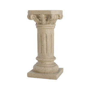 English Elm Christopher Knight Home® - Pedestal Column Plant Stand - 26.25 Inches Tall, Durable Indoor/Outdoor Display For Plants & Decor N772P261951S