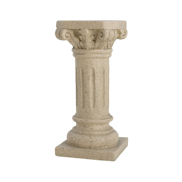 English Elm Christopher Knight Home® - Pedestal Column Plant Stand - 26.25 Inches Tall, Durable Indoor/Outdoor Display For Plants & Decor N772P261951S