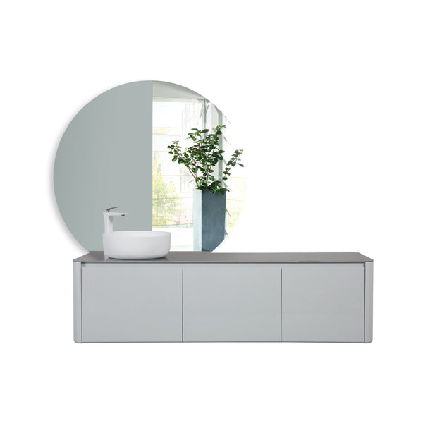 English Elm 72'' Double Sink Bathroom Vanity Stone Resin Top Soft Close Cabinet Spa Style W1920S00147