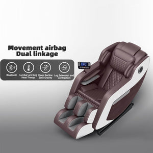 English Elm The Zero Gravity Massage Chair: Full Airbag Coverage, Hip Heating & Foot Massage For Ultimate Relaxation! W3327S00001-GIGA