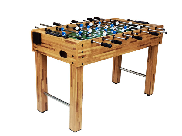 English Elm Soccer Foosball Table Compact 4 Foot Mdf Build for Game Room Family Fun W1936P308760