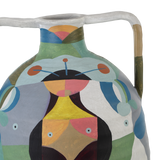 Amphora Multi-Colored Vase