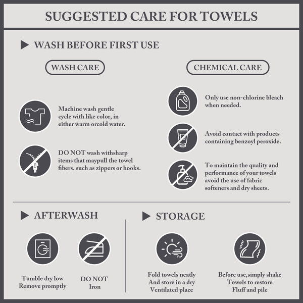 JLA Home Madison Park Signature - Cotton Turkish 6-Piece Spa Towel Set - 600 GSM Oversized Plush, OEKO-TEX Certified Luxury Towels MPS73-543