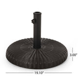 Christopher Knight Home® Noble House Bahulu Umbrella Base - Round