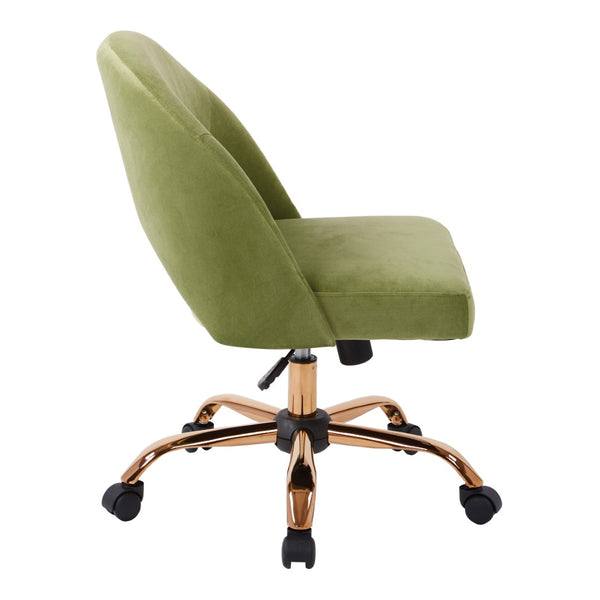 OSP Home Furnishings Lula Office Chair Garden