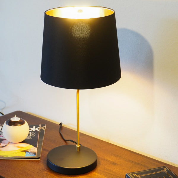 English Elm Ashcroft Furniture - New Stylish Modern Desk Lamp With Black & Gold Finish - Compact, Easy To Install, Perfect For Any Space B183P315110