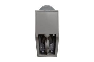 English Elm Toilet Floor Bolt Cap Set Polished Covers for a Clean Finished Bathroom Base Grey W1920P224477