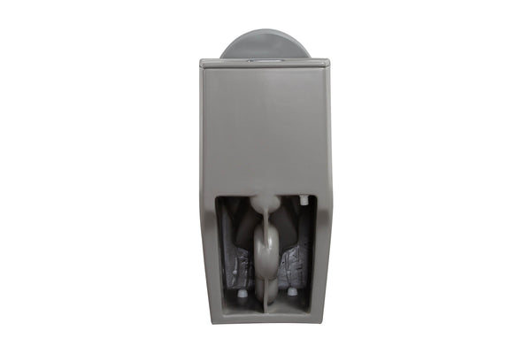 English Elm Toilet Floor Bolt Cap Set Polished Covers for a Clean Finished Bathroom Base Grey W1920P224477