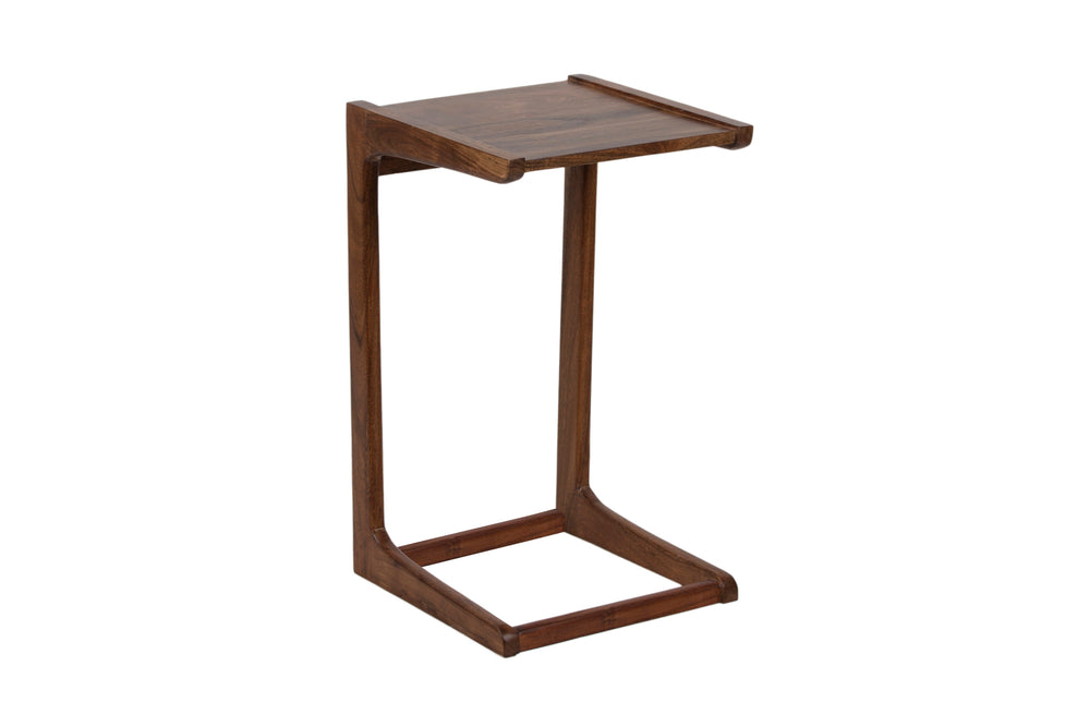 Porter Designs Porter Portola C Table Set Of 2 - Elegant Solid Acacia Wood End Tables For Modern Home Decor Brown Wood 05-108-12-5026w
