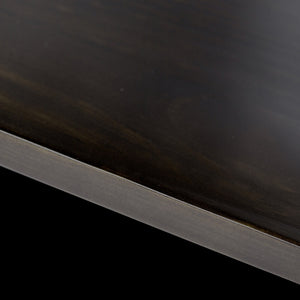 English Elm Kitchener Tall Tv Media Stand In Hickory Brown - Handcrafted Solid Wood, Glass Doors & Adjustable Storage B136P159553