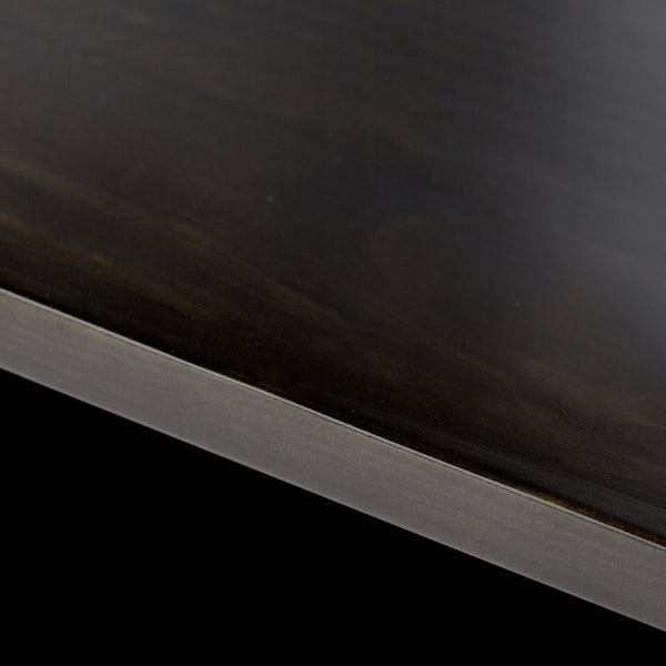 English Elm Kitchener Tall Tv Media Stand In Hickory Brown - Handcrafted Solid Wood, Glass Doors & Adjustable Storage B136P159553