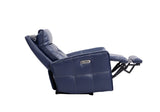 Parker House Parker Living Gershwin - Verona Royal Blue - Powered By Freemot Zero Gravity Power Recliner Verona Royal Blue Top Grain Leather with Match (X) MGER#812PHZ-P25-VRB