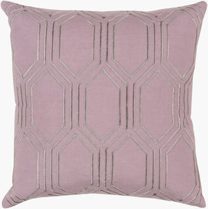 Surya Skyline Woven Linen Accent Pillow Organic Textured Square Throw for Sofa or Bed BA004-2020P