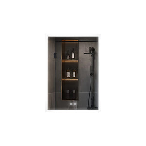 English Elm Aurorium Frameless Led Vanity Mirror with Defogger and Touch Controls for Spa Bathrooms B2731P478344