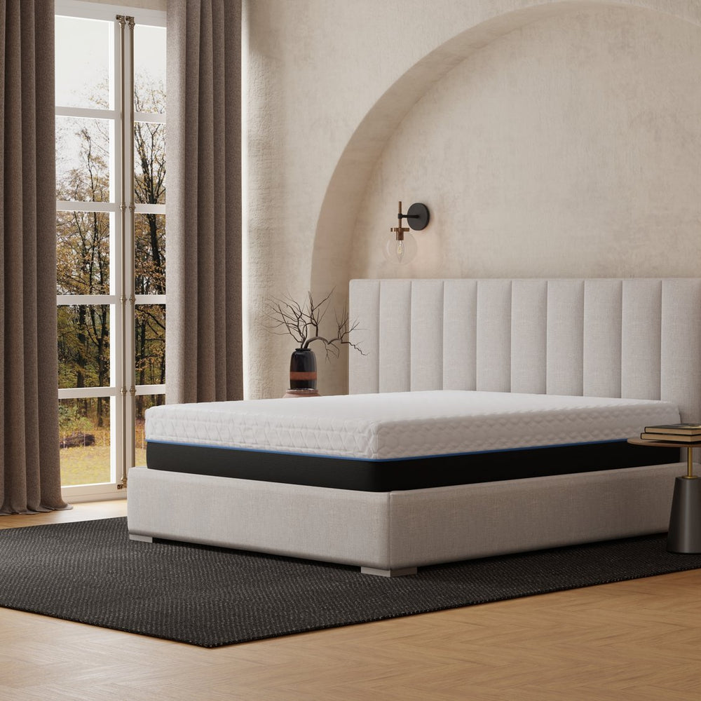 English Elm Copper Infused Soft Memory Foam Twin Mattress with Cooling Gel Layers for Deep Sleep B047P300718